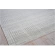 Castelli Handloomed Bamboo Silk/Wool Light Silver 8'x10' Area Rug