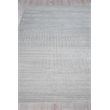 Castelli Handloomed Bamboo Silk/Wool Light Gray 12'x15' Area Rug