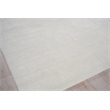 Cavallo Modern Handloomed Nylon/Wool White 9'x12' Area Rug