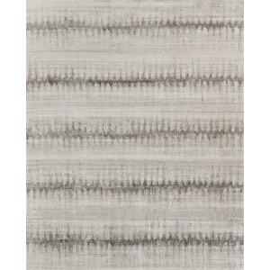 Chroma Handloomed Wool/Bamboo Silk Charcoal/Gray 12'x15' Area Rug