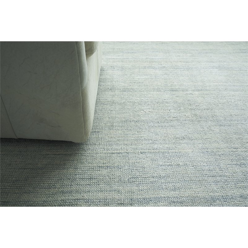 Catalina Handloomed Wool/Bamboo Silk Turquiose 2'x3' Area Rug