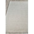 Catalina Handloomed Wool/Bamboo Silk Silver 10'x10' Square Area Rug