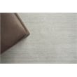 Catalina Handloomed Wool/Bamboo Silk Silver 10'x10' Square Area Rug