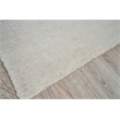 Catalina Handloomed Wool/Bamboo Silk Silver 12'x15' Area Rug