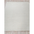 Catalina Handloomed Wool/Bamboo Silk Ivory 10'x10' Square Area Rug