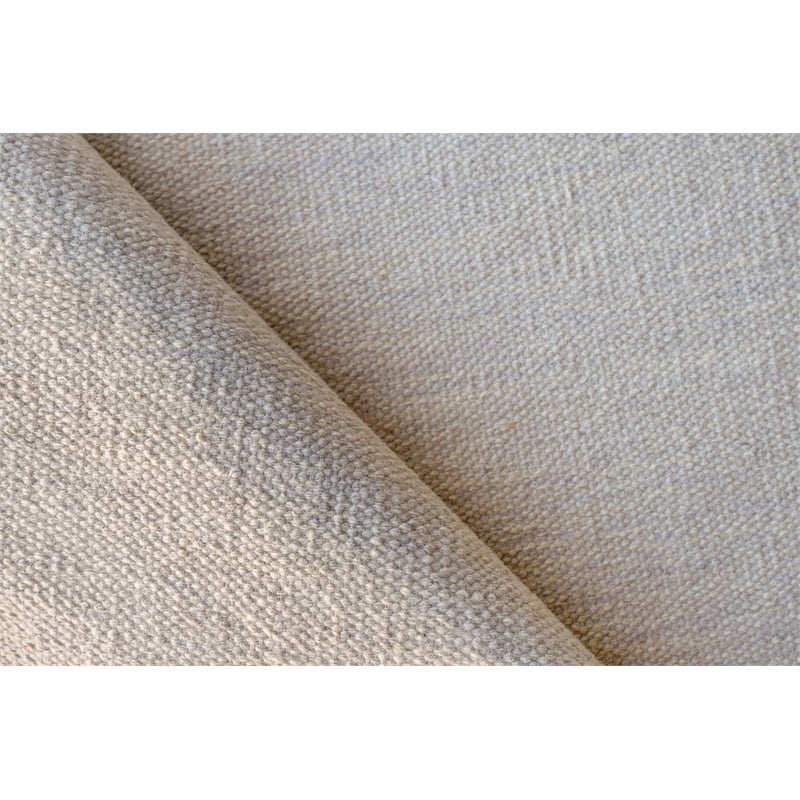 Chelsea Flatweave New Zealand Wool Silver 12'x15' Area Rug