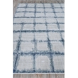 Chroma Handloomed Wool/Bamboo Silk Navy 4'x6' Area Rug