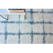 Chroma Handloomed Wool/Bamboo Silk Navy 6'x9' Area Rug