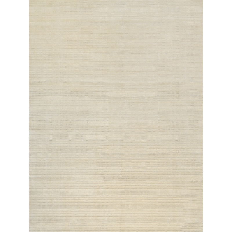 Cavallo Modern Handloomed Nylon/Wool Beige 6'x9' Area Rug