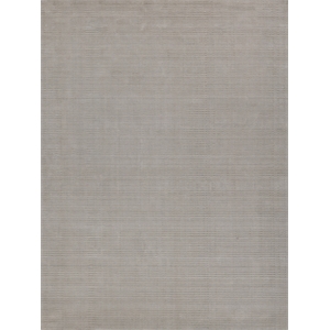Cavallo Modern Handloomed Nylon/Wool Silver 10'x10' Square Area Rug