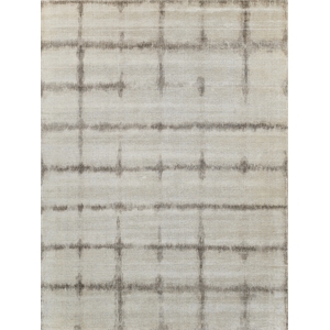Chroma Handloomed Wool/Bamboo Silk Beige/Brown 9'x12' Area Rug