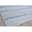 Chroma Handloomed Wool/Bamboo Silk Light Blue 15'x20' Area Rug