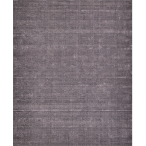 Cavallo Modern Handloomed Nylon/Wool Dark Gray 2'x3' Area Rug