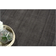 Cavallo Modern Handloomed Nylon/Wool Brown 6'x9' Area Rug