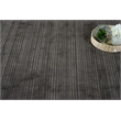Cavallo Modern Handloomed Nylon/Wool Brown 8'x10' Area Rug