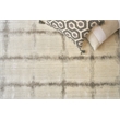 Chroma Handloomed Wool/Bamboo Silk Ivory/Silver 14'x18' Area Rug