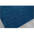 Cavallo Modern Handloomed Nylon/Wool Navy 8'x10' Area Rug