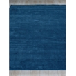 Cavallo Modern Handloomed Nylon/Wool Navy 8'x10' Area Rug