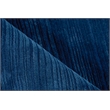 Cavallo Modern Handloomed Nylon/Wool Navy 8'x10' Area Rug