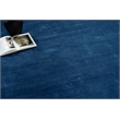 Cavallo Modern Handloomed Nylon/Wool Navy 8'x10' Area Rug