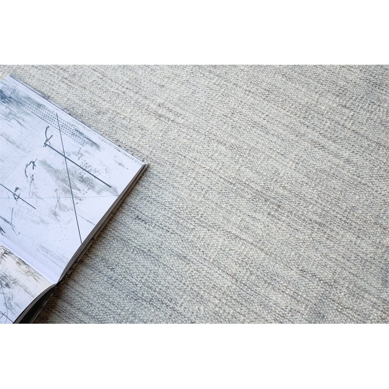 Chelsea Flatweave New Zealand Wool Blue 9'x12' Area Rug
