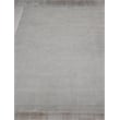 Cavallo Modern Handloomed Nylon/Wool Silver 6'x9' Area Rug