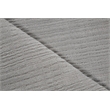 Cavallo Modern Handloomed Nylon/Wool Silver 6'x9' Area Rug