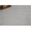Cavallo Modern Handloomed Nylon/Wool Silver 9'x12' Area Rug