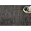Cavallo Modern Handloomed Nylon/Wool Brown 12'x15' Area Rug