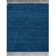 Cavallo Modern Handloomed Nylon/Wool Navy 2'x3' Area Rug
