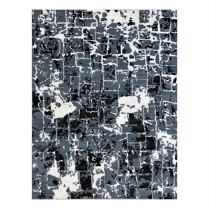 Cecily Hand-Knotted Wool/Bamboo Silk Denim 8'x10' Area Rug