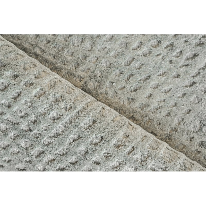 Crescendo Handloomed Bamboo Silk Beige 12'x15' Area Rug