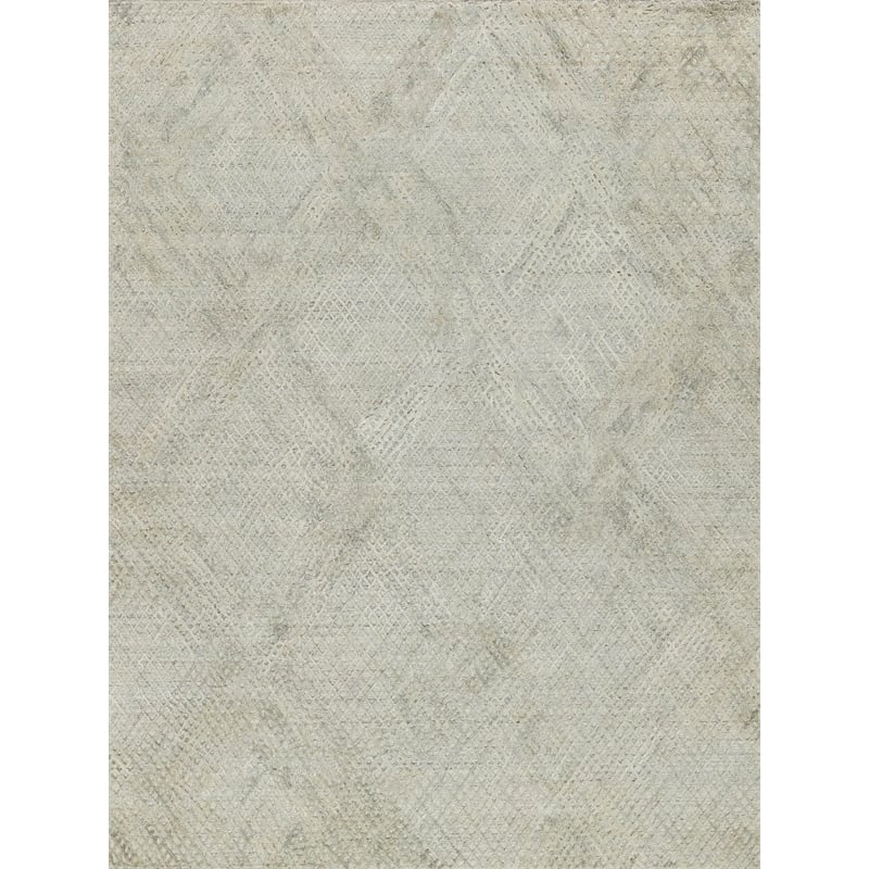 Crescendo Handloomed Bamboo Silk Beige 12'x15' Area Rug