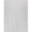 Crescendo Handloomed Bamboo Silk White 2'x3' Area Rug