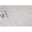 Crescendo Handloomed Bamboo Silk White 4'x6' Area Rug