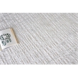 Crescendo Handloomed Bamboo Silk White 6'x9' Area Rug