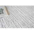 Crescendo Handloomed Bamboo Silk White 6'x9' Area Rug