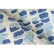 Colorplay Hand-Tufted New Zealand Wool Navy/Beige 5'x8' Area Rug
