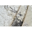 Cosmo Hand-Knotted Wool/Bamboo Silk Silver/Blue/Ivory 8'x10' Area Rug