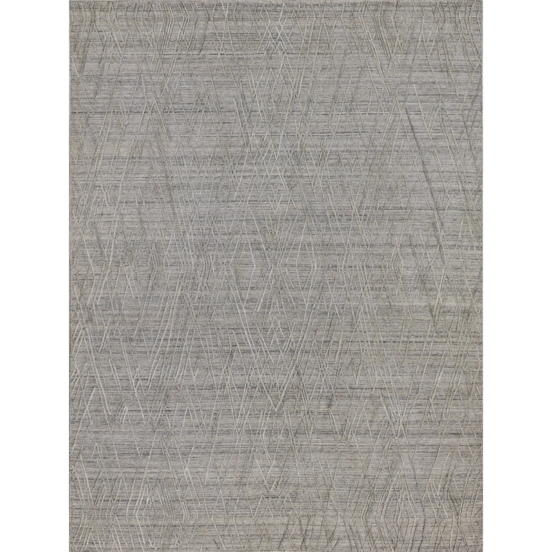 Crescendo Handloomed Bamboo Silk Beige 8'x10' Area Rug