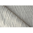 Crescendo Handloomed Bamboo Silk White 9'x12' Area Rug