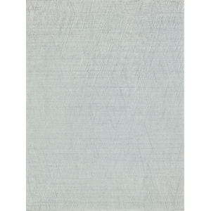 Crescendo Handloomed Bamboo Silk White 9'x12' Area Rug