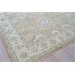 Claremont Oushak Hand-Tufted New Zealand Wool Light Brown/Ivory 5'x8' Area Rug
