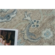 Claremont Oushak Hand-Tufted New Zealand Wool Light Brown/Ivory 6'x9' Area Rug