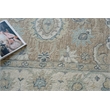 Claremont Oushak Hand-Tufted New Zealand Wool Light Brown/Ivory 8'x10' Area Rug