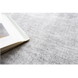Cloud Handloomed Wool/Bamboo Silk Ivory/Silver 4'x6' Area Rug