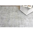 Cloud Handloomed Wool/Bamboo Silk Ivory/Silver 9'x12' Area Rug