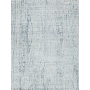 Cloud Handloomed Wool/Bamboo Silk Ivory/Blue 12'x15' Area Rug