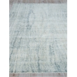 Cloud Handloomed Wool/Bamboo Silk Ivory/Blue 8'x10' Area Rug