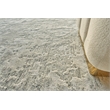 Cosmo Hand-Knotted Wool/Bamboo Silk Silver/Gray 8'x10' Area Rug